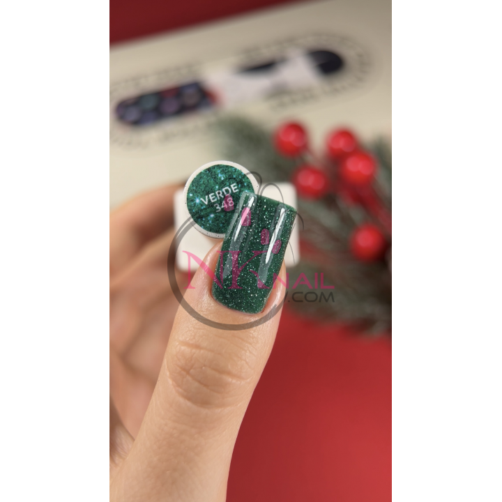 Гель-лак NAILSOFTHEDAY Verde 348, 10 мл TPO free